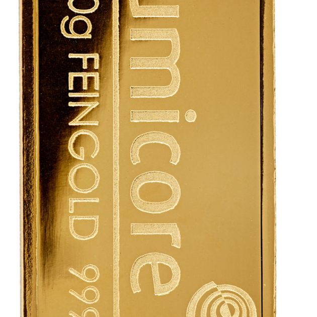 Штампованный слиток Umicore 10 г
