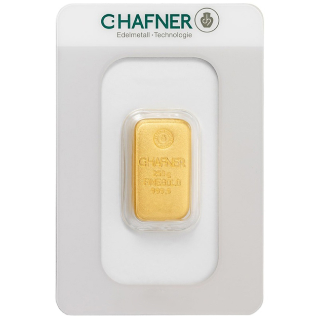 Литой слиток C. Hafner 250 г