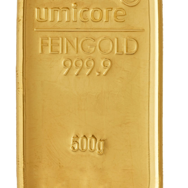 Литой слиток Umicore 500 г